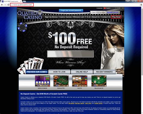 quatro casino log in